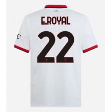 AC Milan Emerson Royal #22 Bortatröja 2024-25 Korta ärmar